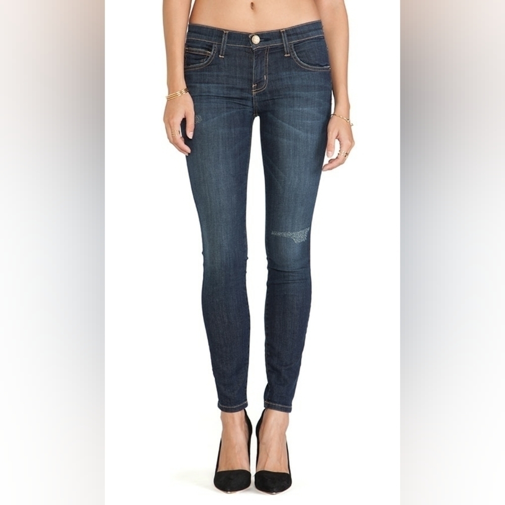 🔥Current/Elliott The Stiletto Skinny in Typhoon Destroy, Size 29